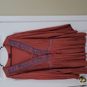 Torrid size 6, long sleeve blouse